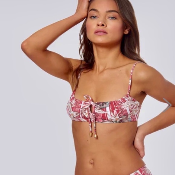 Dolce Vita desert rose bikini top NWT - Picture 3 of 6